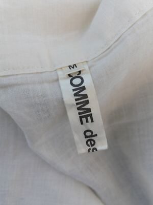 Comme des Garcons AW1995 layered embroidered mesh short sleeve