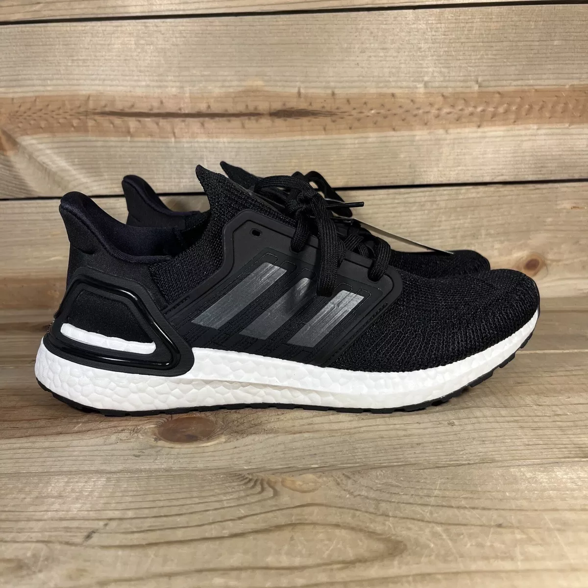 NEUF M7.5 W8.5 Adidas Ultraboost 20 noir nuit gris m tallis blanc FY3457