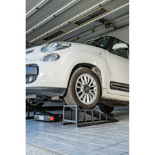 Rampes De Levage Auto Rampa Élévateur H 27CM En Acier Homologuées Noires