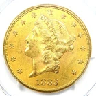 1883-S Liberty Gold Double Eagle $20 Coin - PCGS MS63+ Plus - $9,750 Value