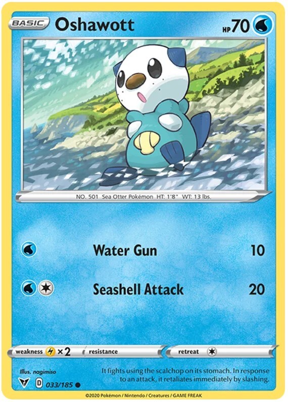 oshawott pokemon card value shuffle your deck Oshawott 2025 Japanese Scarlet &