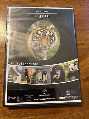 All About Tigers Dvd 2009 Kids Family Animal Dvd BBC EARTH DVD