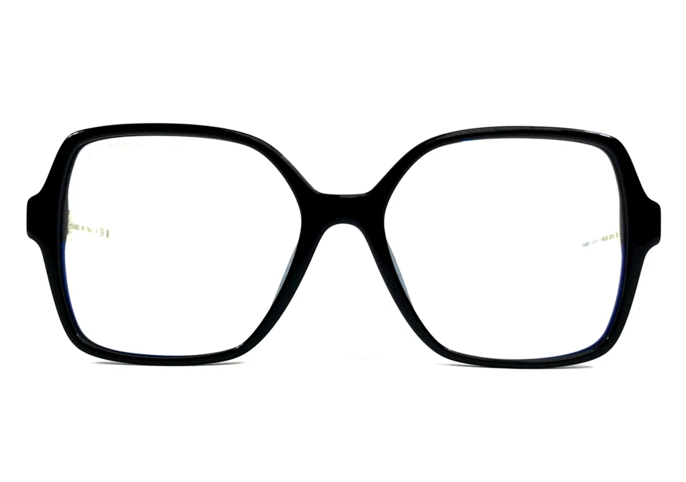 Chanel Eyeglasses 3473-S-A c.1656/SB Black White Asian Fit Blue Light 53-16-135 - Image 2 of 4