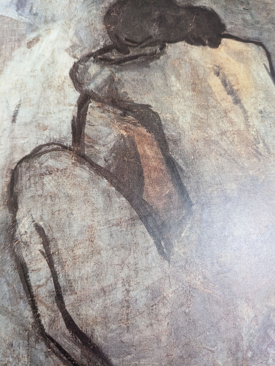Malaga Mujer desnuda sentada ピカソ/アートポスター large_MPM_1_68_R_PICASSO_Mujer