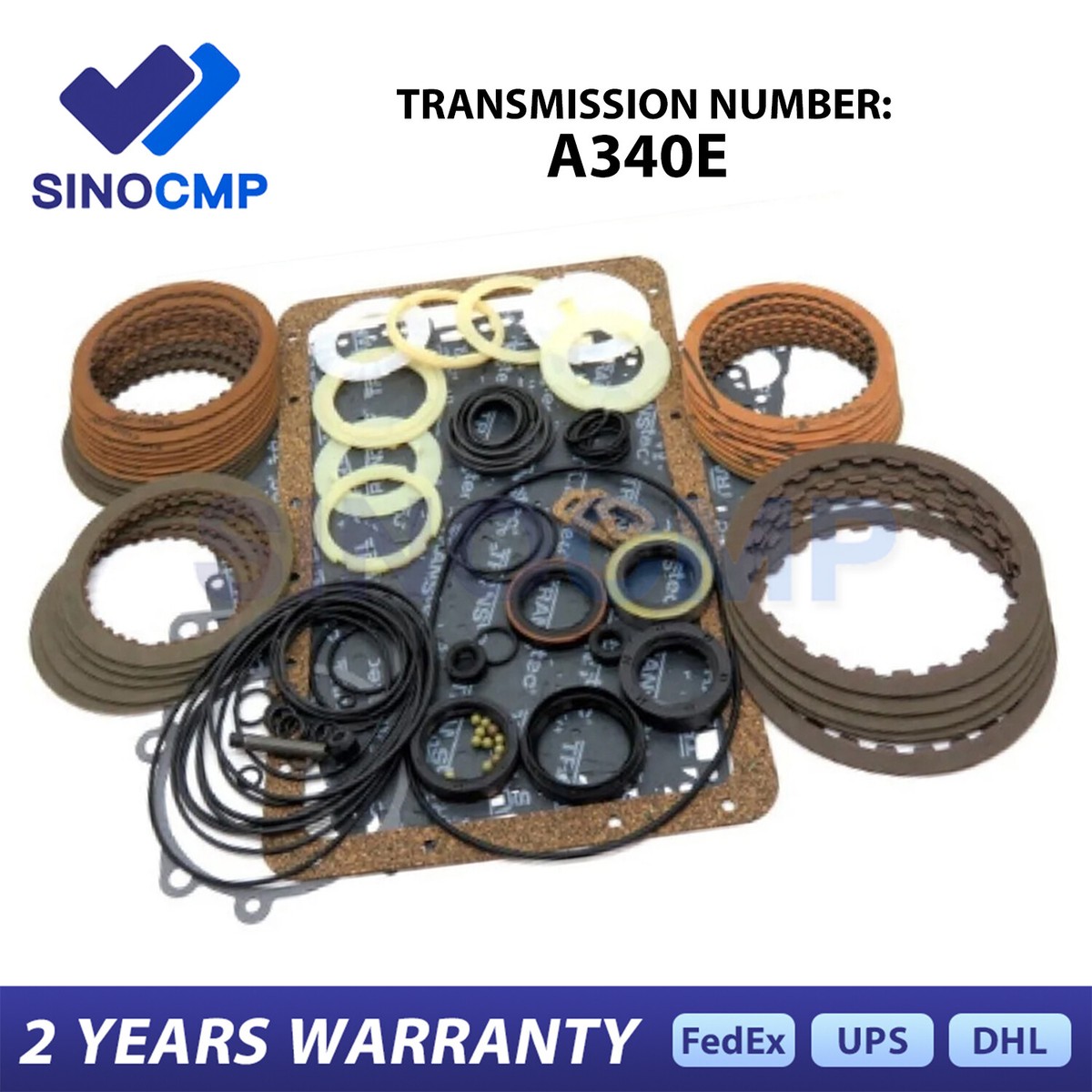 NEW A340E 30-40LE Auto Transmission Master Kit Gearbox Rebuild