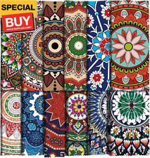 24 Pcs Mandala Eyeglasses Cleaning Cloths Microfiber Lens Cleaning Cloths Soft R