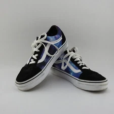 Vans Old Skool Galaxy & Black Skate Shoes Womens 7 Mens 5.5