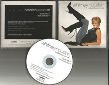 WHITNEY HOUSTON whatchulookinat INSTRUMENTAL & RARE MIX  PROMO DJ CD single 02