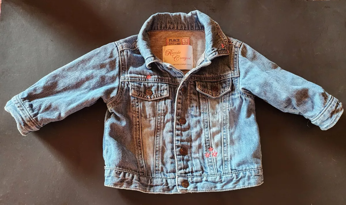 Children's place top denim jacket