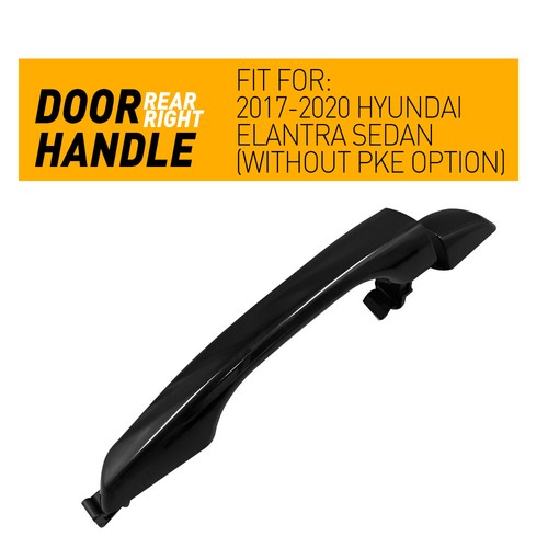 Hyundai Car And Truck Exterior Door Handles Front Driver Side Exterior Door Handle For 2001-2006 Hyundai Elantra - Left LH Hyundai Elantra Exterior Door Handle