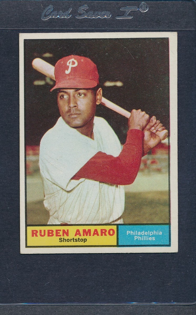 1961 Topps #103 Ruben Amaro Phillies EX *7315 | eBay