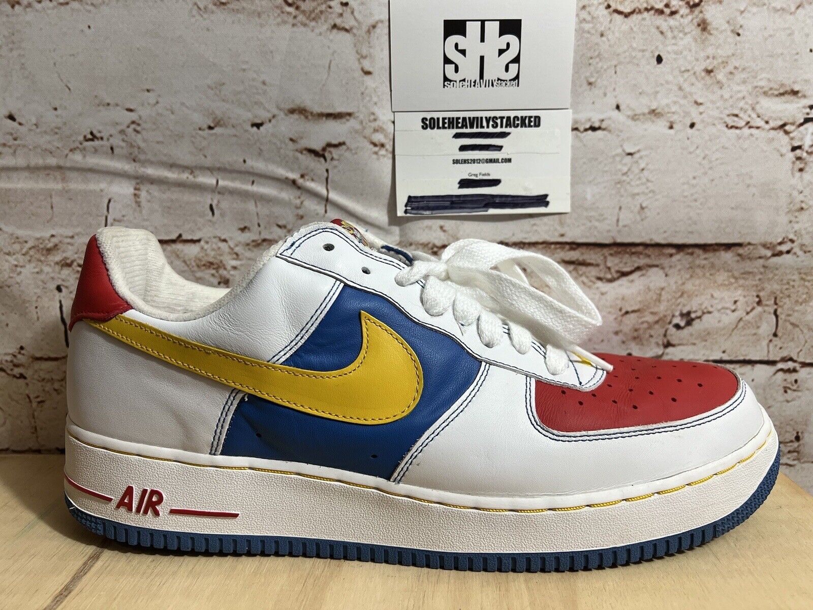 AIR FORCE 1 LOW REMIX DA KICKZ SIZE 13 VNDS WITH BOX 307334-171 | eBay