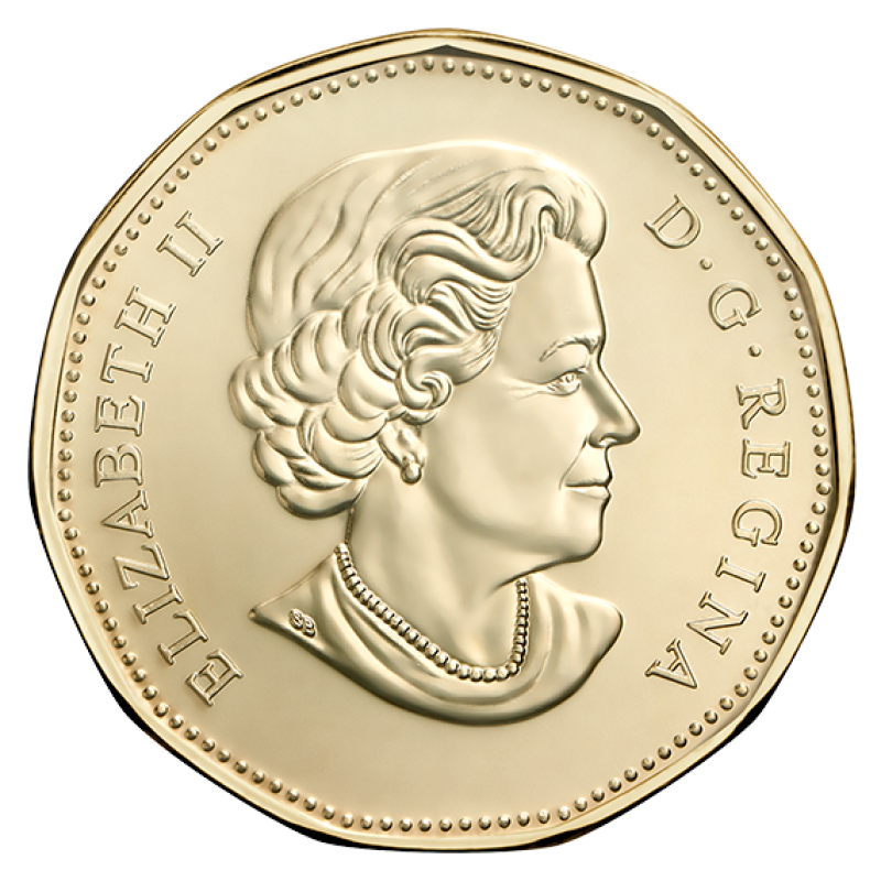 2019 (1969- ) Canada $1 Equality 50TH Anniv Loonie Coin from
