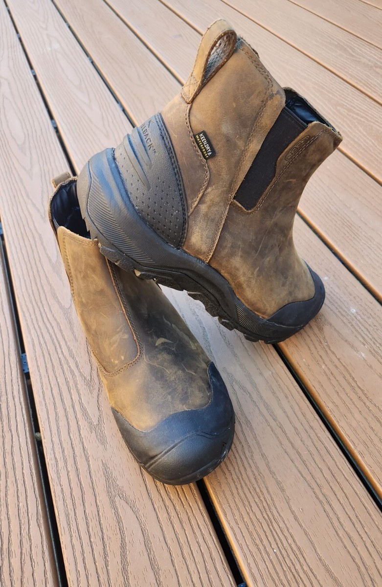 KEEN Revel IV Chelsea Boots Waterproof Outdoor Shoes Men Sz