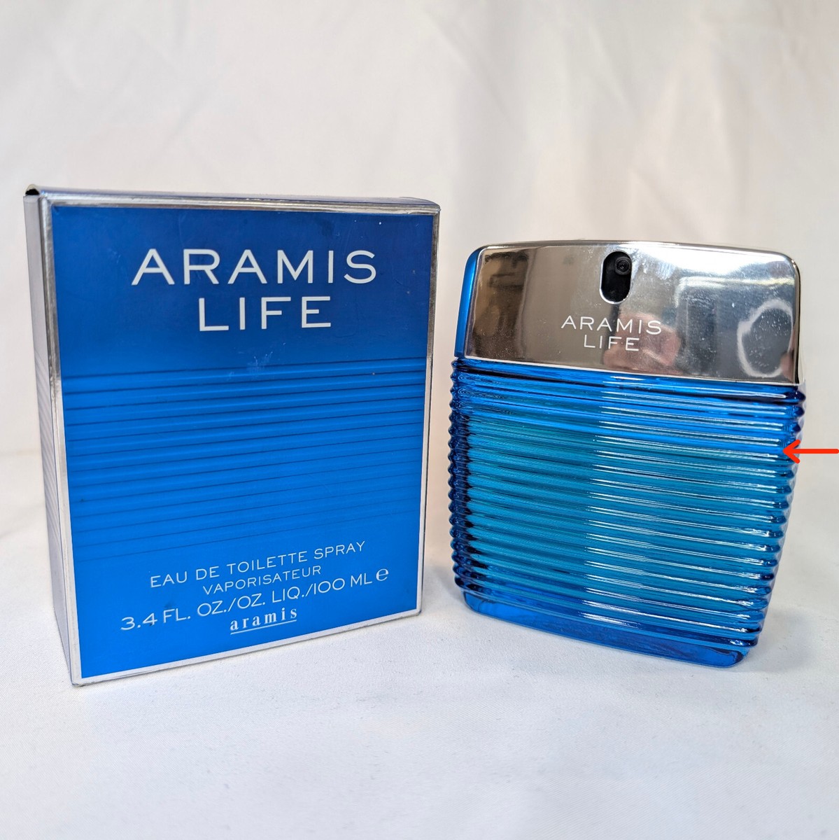 Aramis Life オードトワレ 100ml Aramis Life - blue box 3.4 oz / 100 ml Eau De Toilette spray