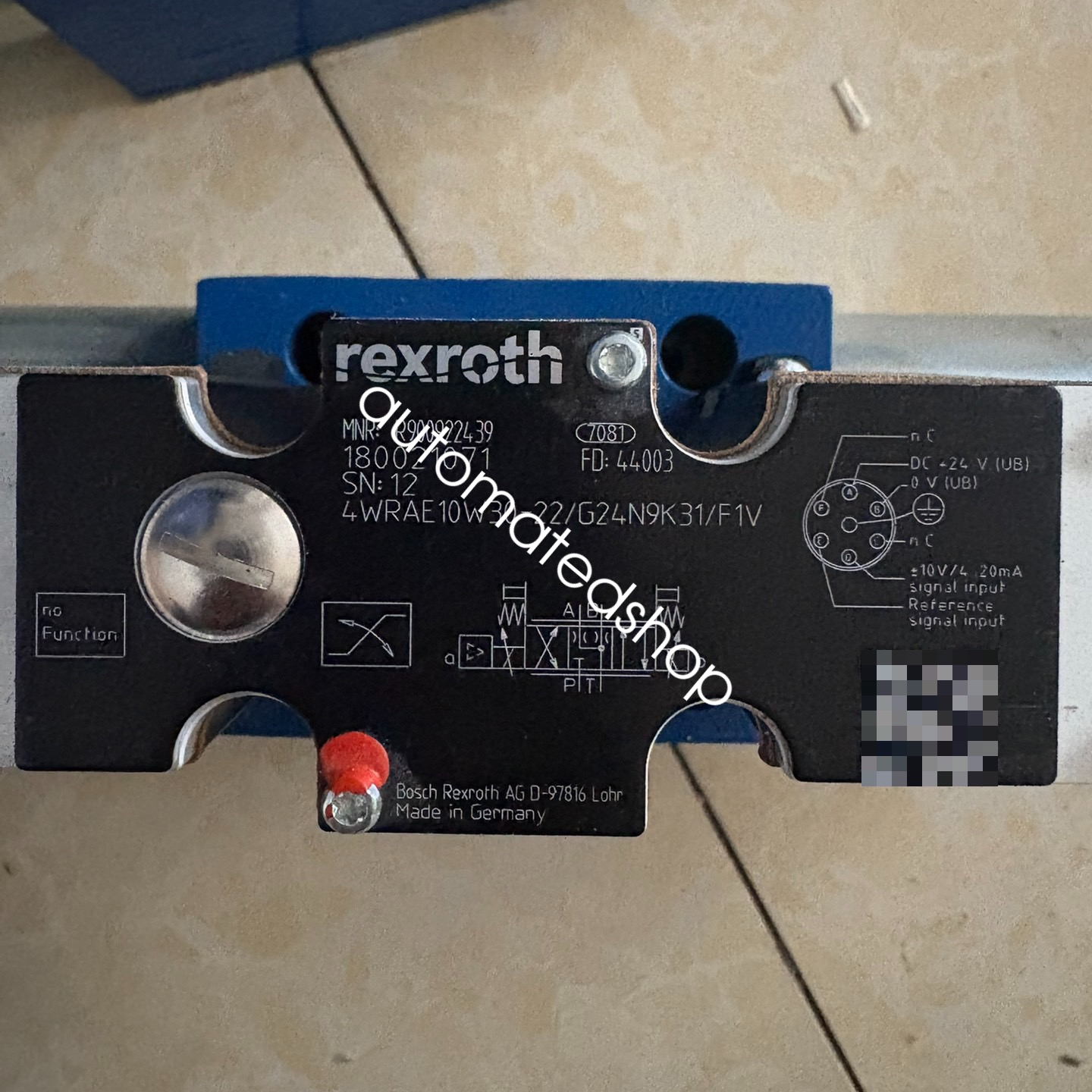 1PC Brand New Rexroth R900922439 4WRAE10W30-22/G24N9K31/F1V Proportional Valve