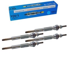 4 x YOU.S Original Glühkerzen für TOYOTA LAND CRUISER (J12) (J7) (J9) 3.0 TD