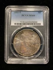 1881 S Morgan Silver Dollar $1 PCGS MS64 Old Uncirculated Gem BU Toned