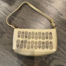 Gold Aloha Island Accesories Clutch Purse Pineapple Hawaii USA