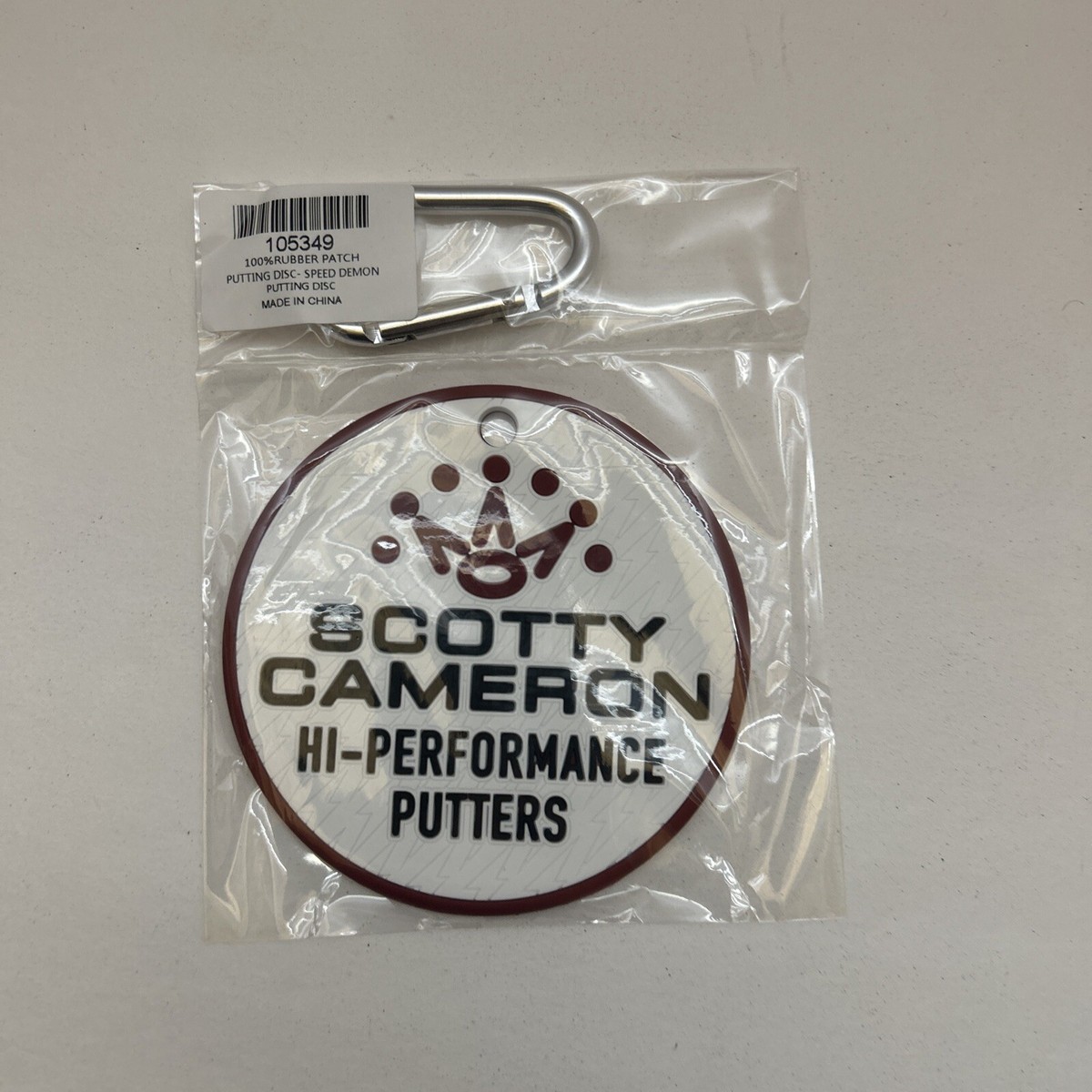 NEW Scotty Cameron Speed Shop Speed Demon Putting Disc | eBay