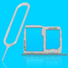 High Quality SIM and Memory Card Tray Holder + Card Pin for LG G5 H820 Phone USA