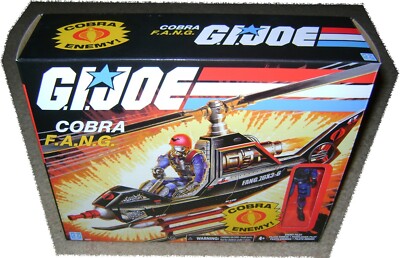 G. I. Joe WalMart Exclusive Reissue (2021) Cobra F. A. N. G. **Brand New**