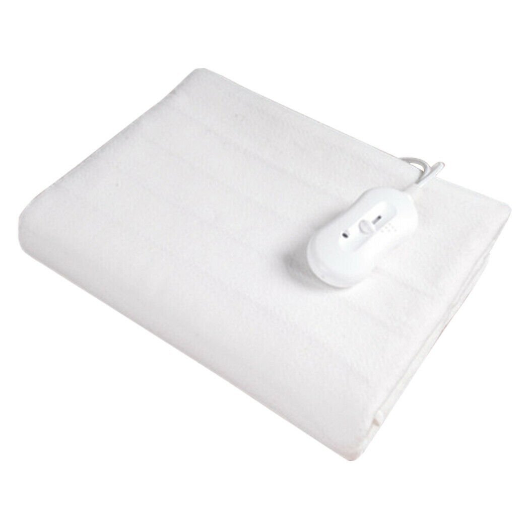 450GSM Fully Fitted Electric Blanket Heated Winter Underlay Single eBay