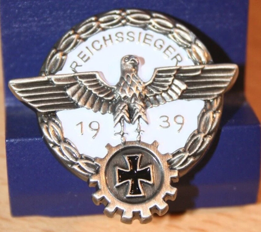 Ausverkauf Pin Militaria Reichssieger 1939 Reichsadler Metall Neu 273