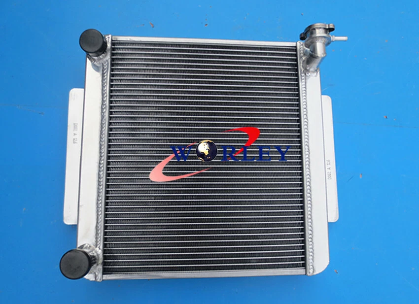 Для TOYOTA CELICA GT TA22 / TA23 2T 1.6L MT 73-78 3 ряда алюминиевый радиатор + вентилятор - Изображение 3 из 4