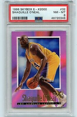 1996-97 SKYBOX E-X2000 #32 SHAQUILLE O'NEAL, LOS ANGELES 1996-97 SKYBOX E-X2000 #32 SHAQUILLE O'NEAL, LOS ANGELES