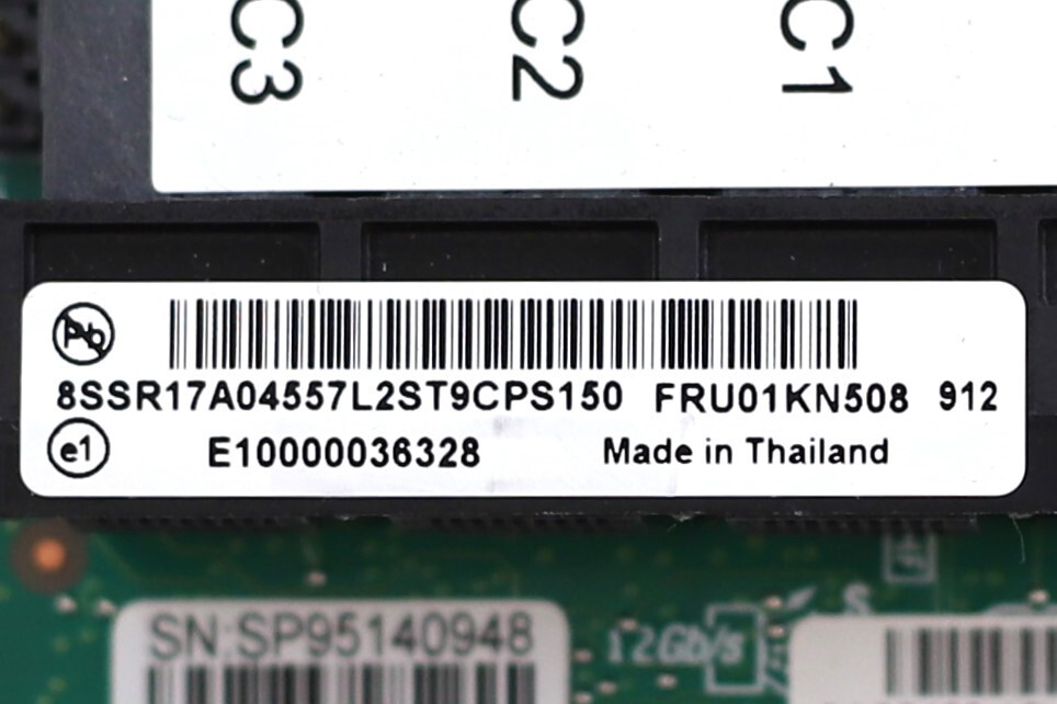 レノボ RAID 930-16i SATA/SAS 12Gb/s 01KN508 Lenovo 930-16i 12Gb/s 4GB PCIe x8 SAS/SATA RAID Card W