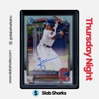 2025 BOWMAN CHROME #CPA-JUC JUNEIKER CACERES AUTO REFRACTOR 1ST PROSPECT /499