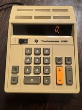 Vintage 1972 Texas Instruments Calculator TI-3500  WORKING
