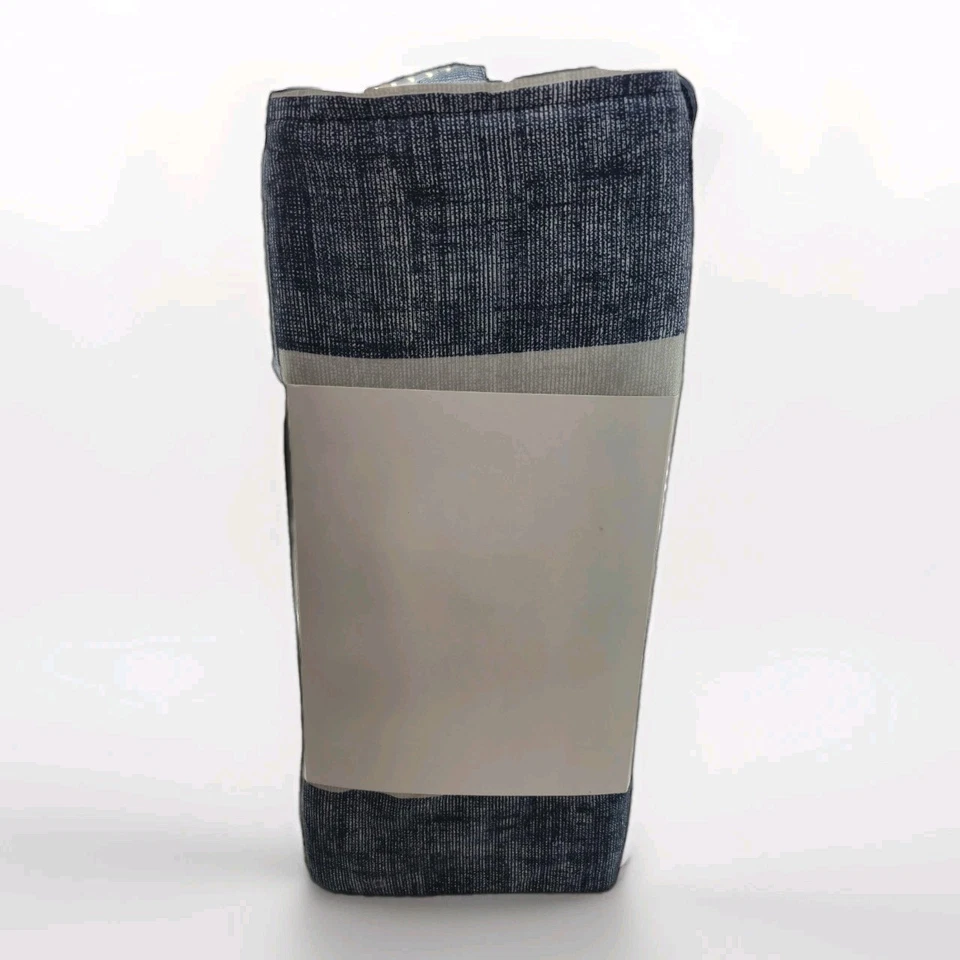 Juego de cama coordinado Mainstays Twin/Twin XL 5 piezas edredón a rayas azules nuevo en paquete Foto 4 de 4