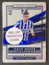 Jakub Moder 2022 Panini Impeccable Premier League Rookie Metal RC /65 #19