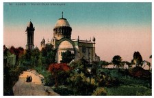 Vintage Notre-Dame d Afrique Algiers Algeria Architecture Landscape Postcard