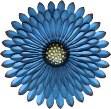 Metal Flowers Wall Decor Indoor Outdoor Metal Wall Art for Farmhouse Home Living