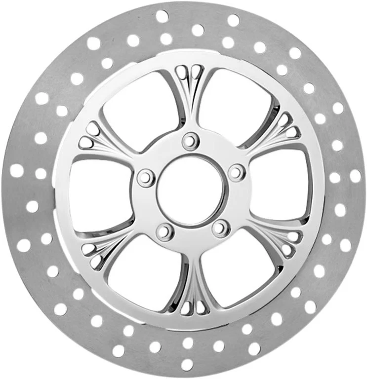 Componentes RC Majestic 13 pulgadas Rotor Freno Flotante - Cromo Moto 1710-3056 Foto 3 de 4