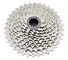Shimano Alivio CS-HG400 Cassette - 9 Speed, 11-32t, Silver, Nickel Plated New