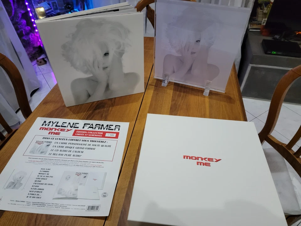 COFFRET COLLECTOR MONKEY ME MYLENE FARMER - Photo 2/4