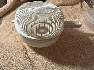 Double Layer Rice Wash Basket 2 in 1 Kitchen Strainer Bowl Drain Basket See Pics