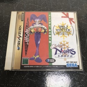 instruction , ] Christmas Nights Winter Edition Sega Saturn SS [K-3220]