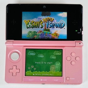 Nintendo 3DS Console Misty Pink *3D & Yellow* w/ Accessories - USA Seller