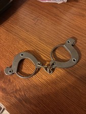 Vintage Tin Toy Handcuffs Children  s Toy Cops And Robbers