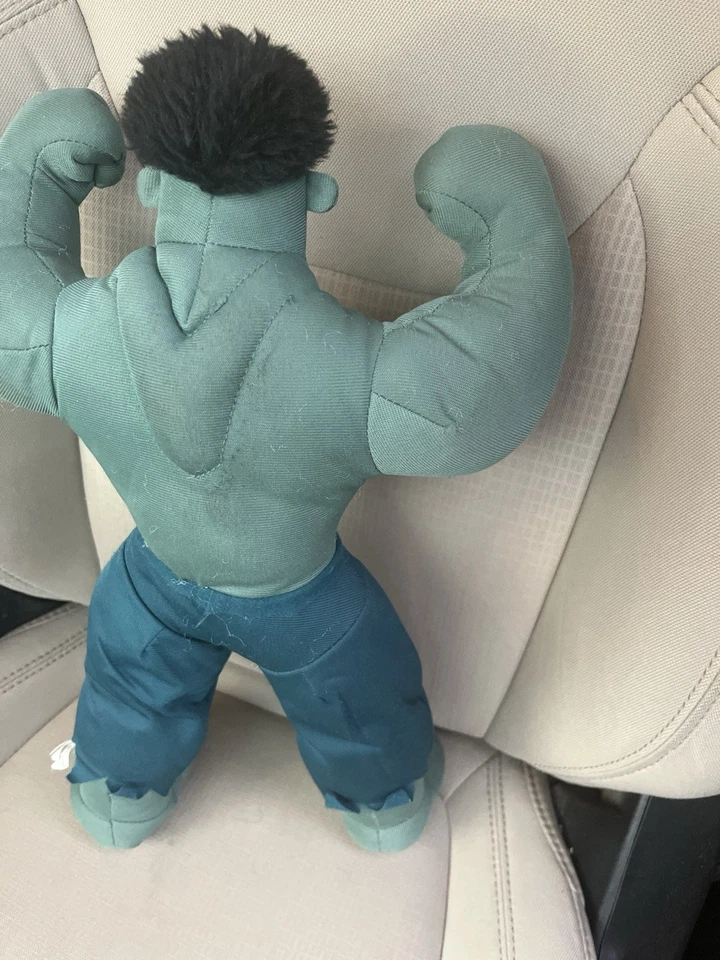 Rare Incredible Hulk Plushy 20 Inches Tall Made By A Toy Factory - Image 3 of 3