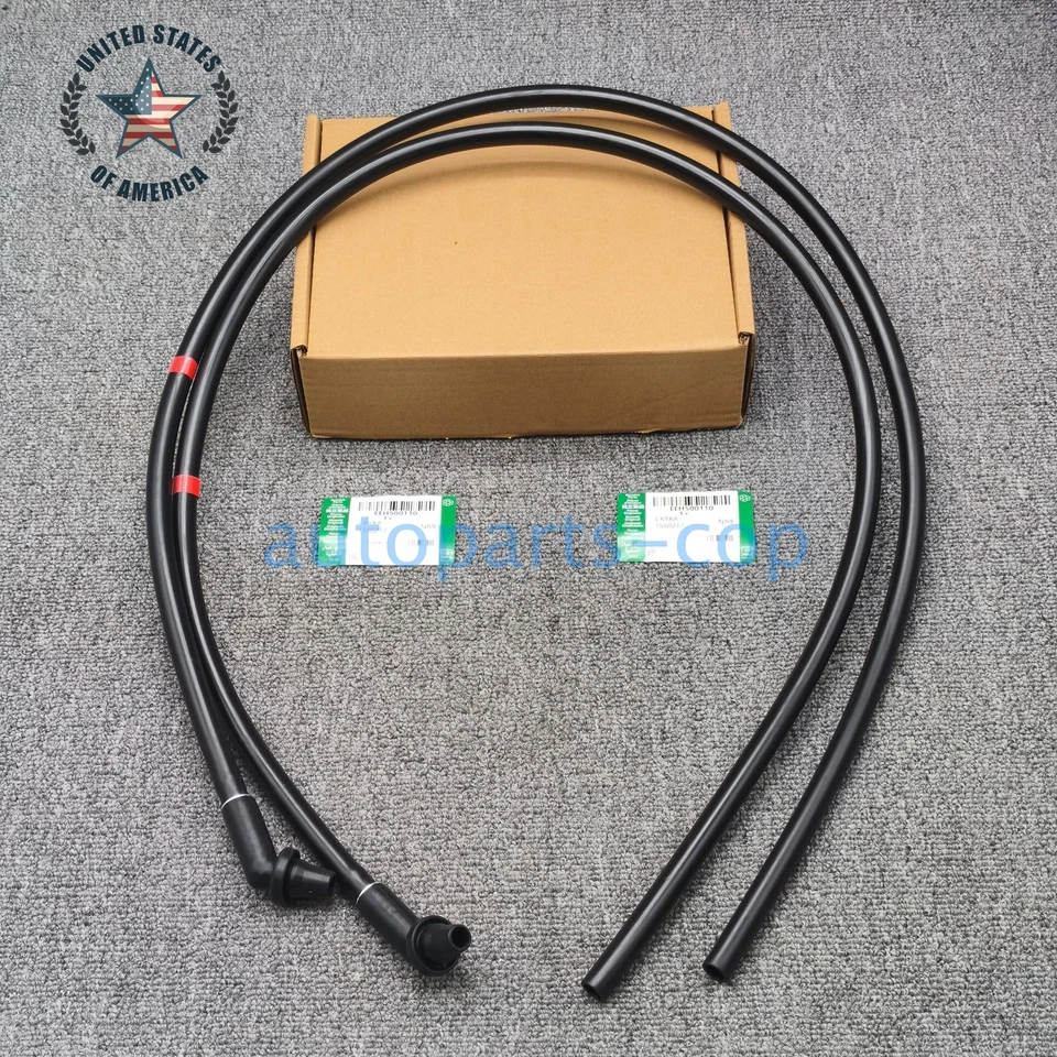 Front Sunroof Water Drain Tube Hose Set of 2 for 2005-2016 Land Rover LR3 LR4 US Foto 4 de 4