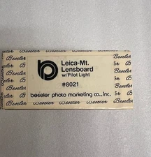 Beseler 23C Enlarger Acces; Lens boards, Negative Carriers, Lenses and Filters