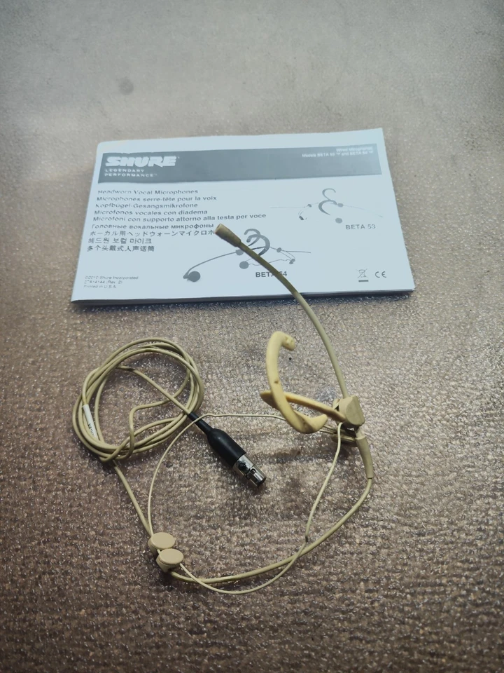 Shure Beta 53 Mikrofon Bogen /Headset