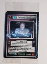 Star Trek CCG DS9 Emissary & TNG Traveler Sealed Promo Cards 1998