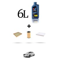 Hoffcar Servicekit 3 Filter Und 6L ÖL FüR Opel Insignia 1.6 16V 125KW Ab 2013